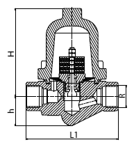 Биметаллический конденсатоотводчик «Стимакс» серии В 32